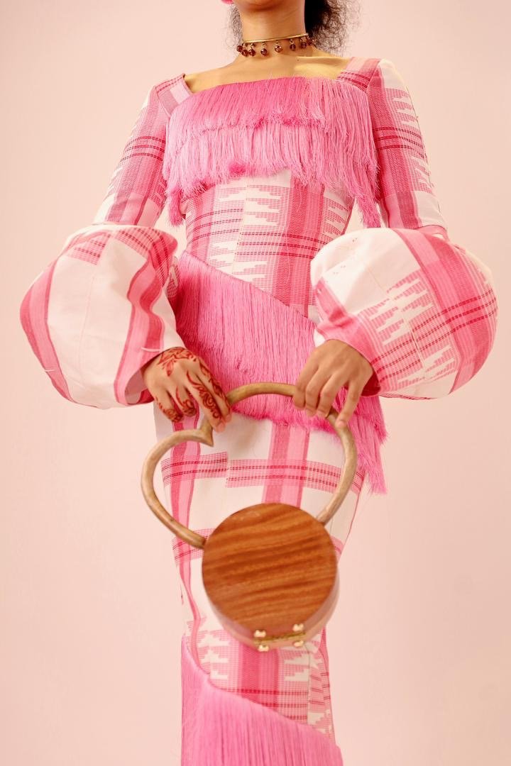 Iroko wooden clutch - Image 3